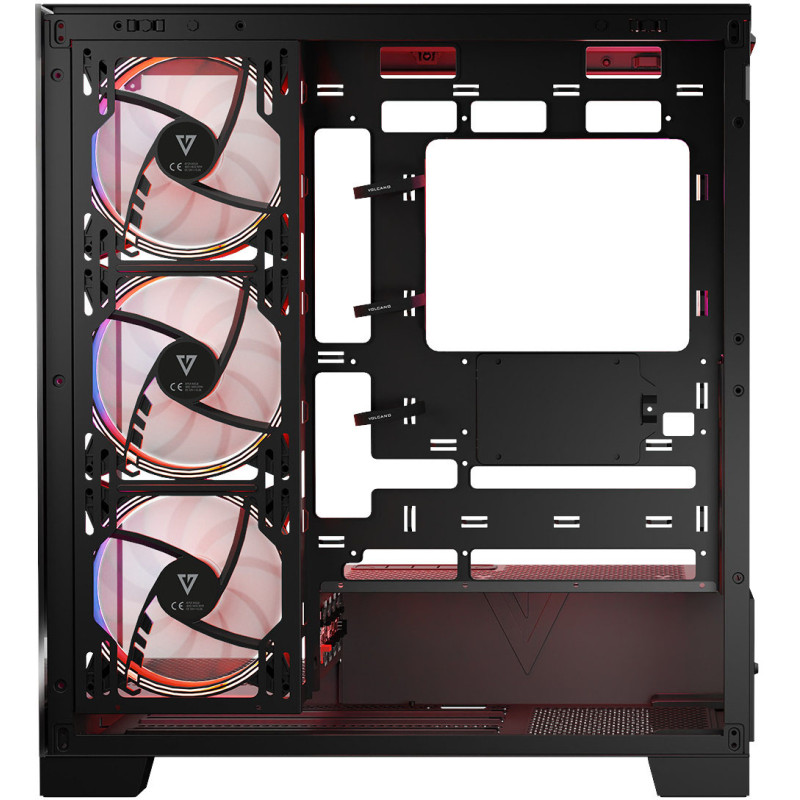 Корпус Modecom Volcano Space Apex ARGB Midi Black (AT-SPACE-PG-10-000000-000)