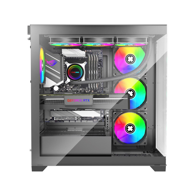 Корпус XILENCE Xilence Gleam X818.W.ARGB Black (XG171_X818.ARGB)