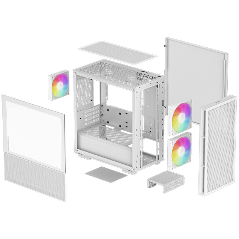 Корпус Deepcool CH360 WH (R-CH360-WHAPE3-G-1)
