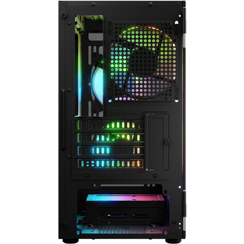 Корпус Logic concept Portos ARGB Mini Black (AM-PORTOS-10-0000000-0002)