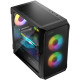 Корпус Logic concept Portos ARGB Mini Black (AM-PORTOS-10-0000000-0002)