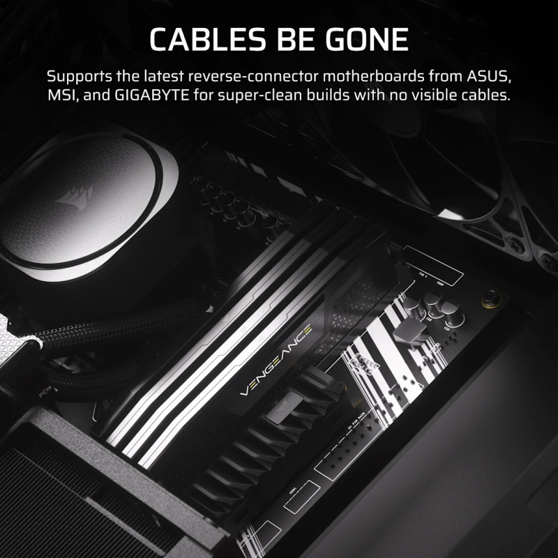 Корпус Corsair Frame 4000D LCD RS ARGB Black (CC-9011326-WW)