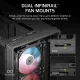 Корпус Corsair Frame 4000D LCD RS ARGB Black (CC-9011326-WW)