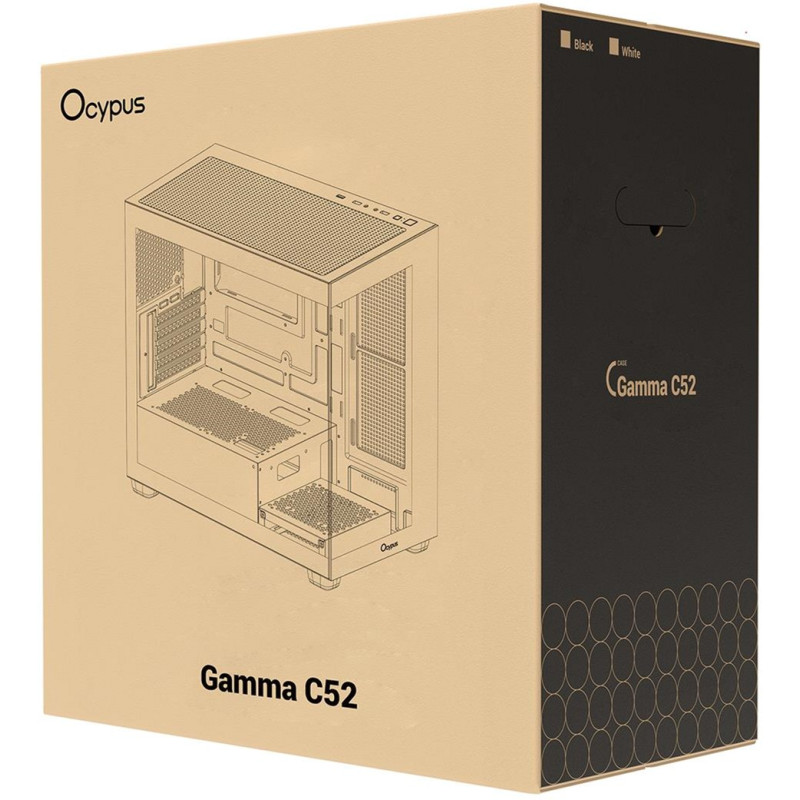 Корпус OCYPUS GAMMA-C52-BKD000XX-GL