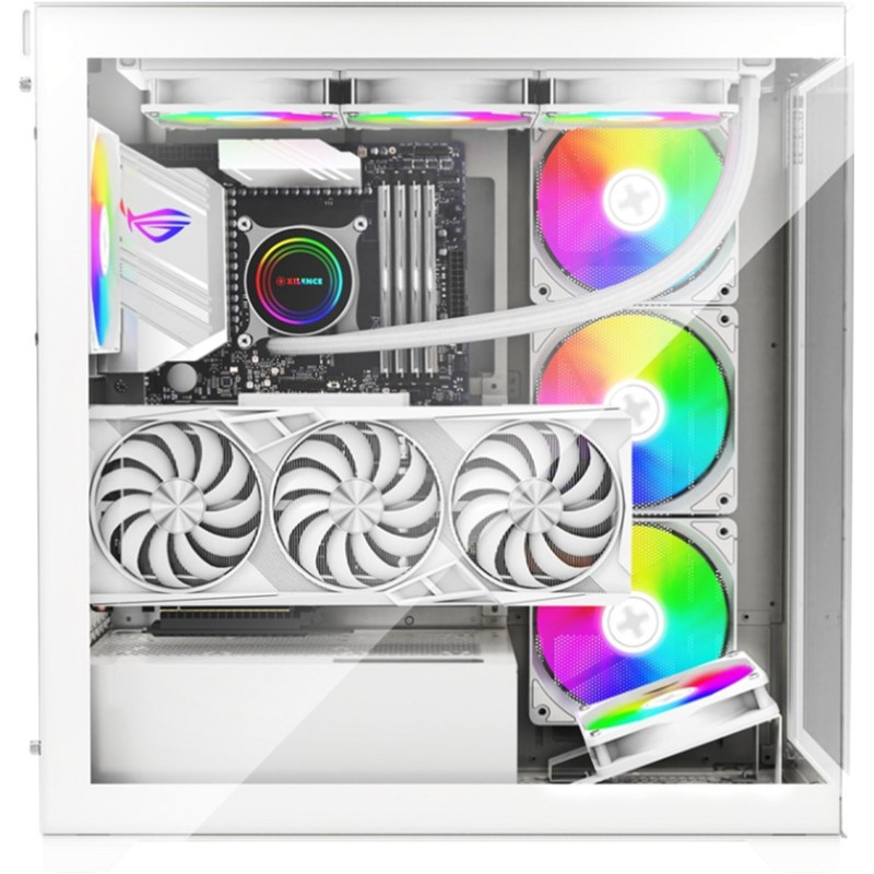 Корпус XILENCE Xilent Gleam X818.W.ARGB White (XG271_X818.W.ARGB)