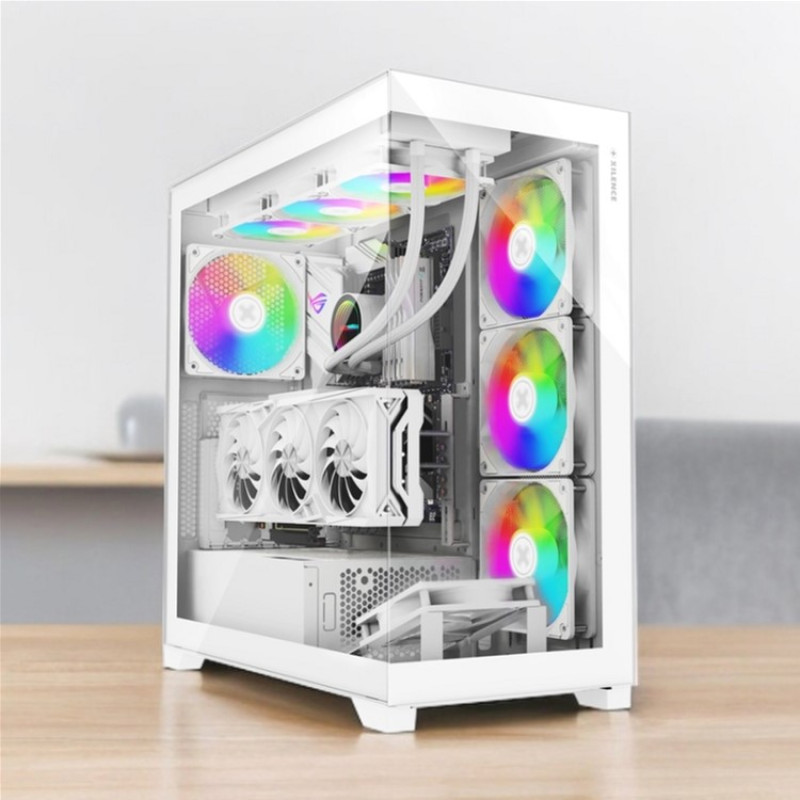 Корпус XILENCE Xilent Gleam X818.W.ARGB White (XG271_X818.W.ARGB)