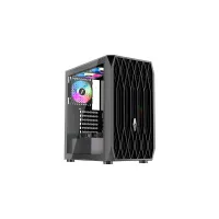 Корпус 1STPLAYER AY7-BK-4F1 Black