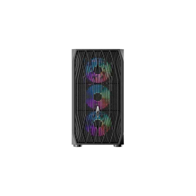 Корпус 1STPLAYER AY7-BK-4F1 Black