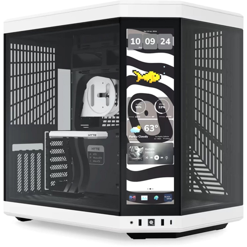 Корпус HYTE Y70 Touch Infinite Panda (CS-HYTE-Y70TTI-WB)