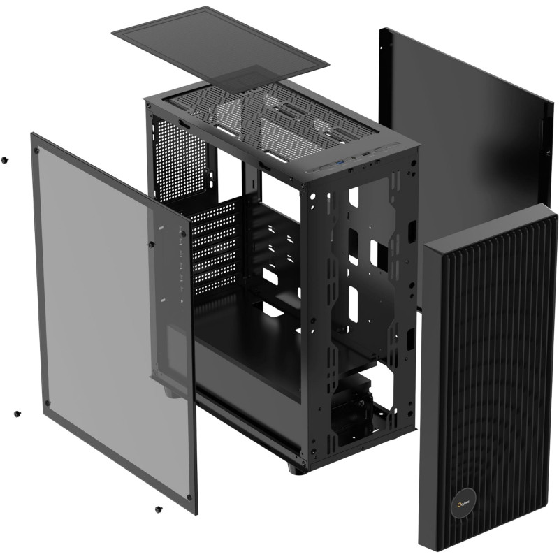 Корпус OCYPUS GAMMA-C70-BKG000XX-GL