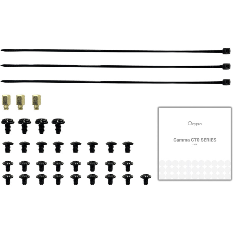 Корпус OCYPUS GAMMA-C70-BKG000XX-GL