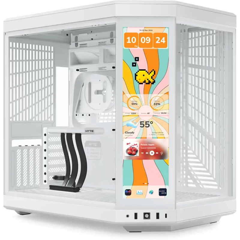 Корпус HYTE Y70 Touch Infinite Snow White (CS-HYTE-Y70TTI-WW)