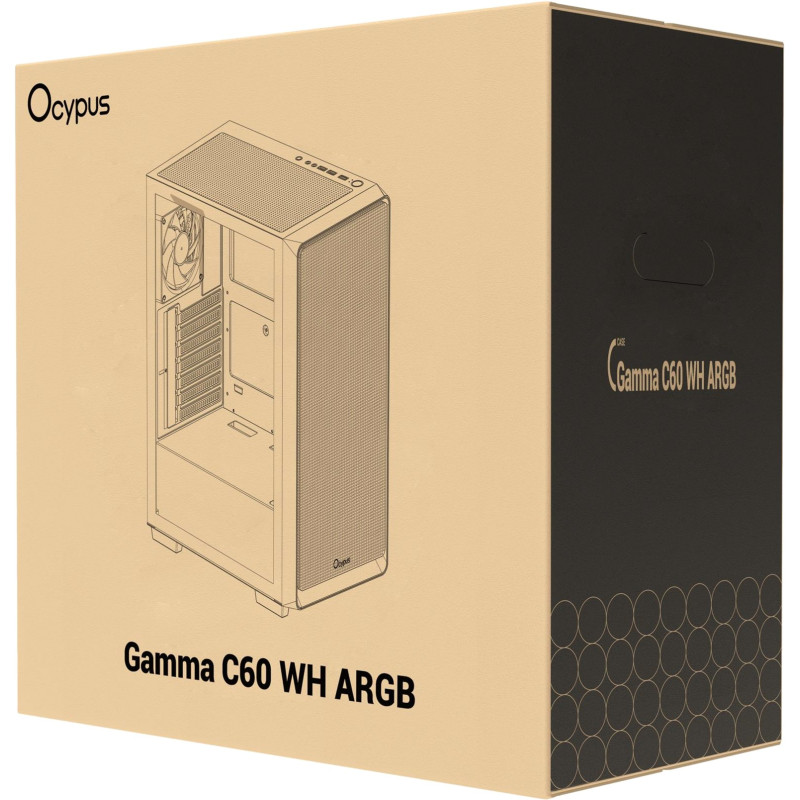Корпус OCYPUS GAMMA-C60-WHG400XX-GL