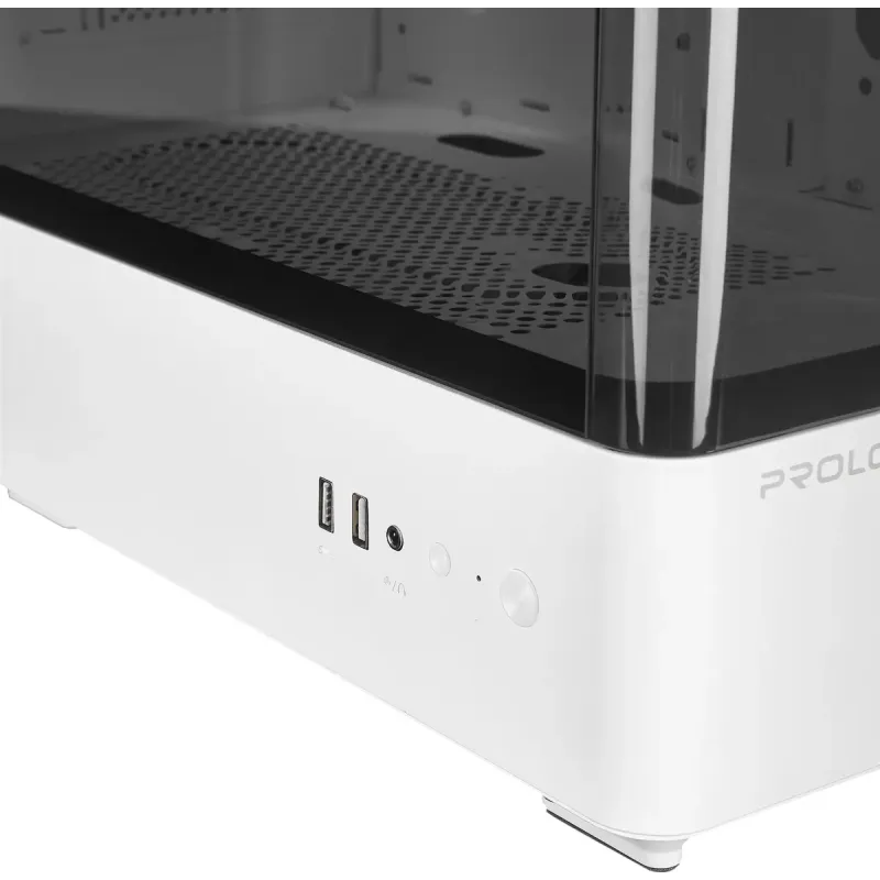 Корпус Prologix Lumi GM-01AW Glass White