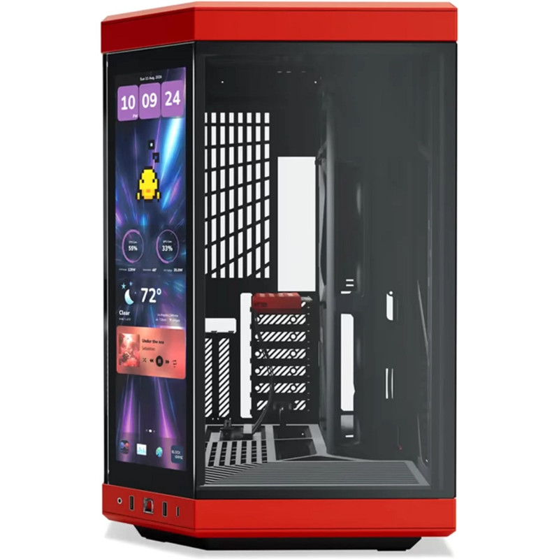 Корпус HYTE Y70 Touch Infinite Black Cherry (CS-HYTE-Y70TTI-RB)