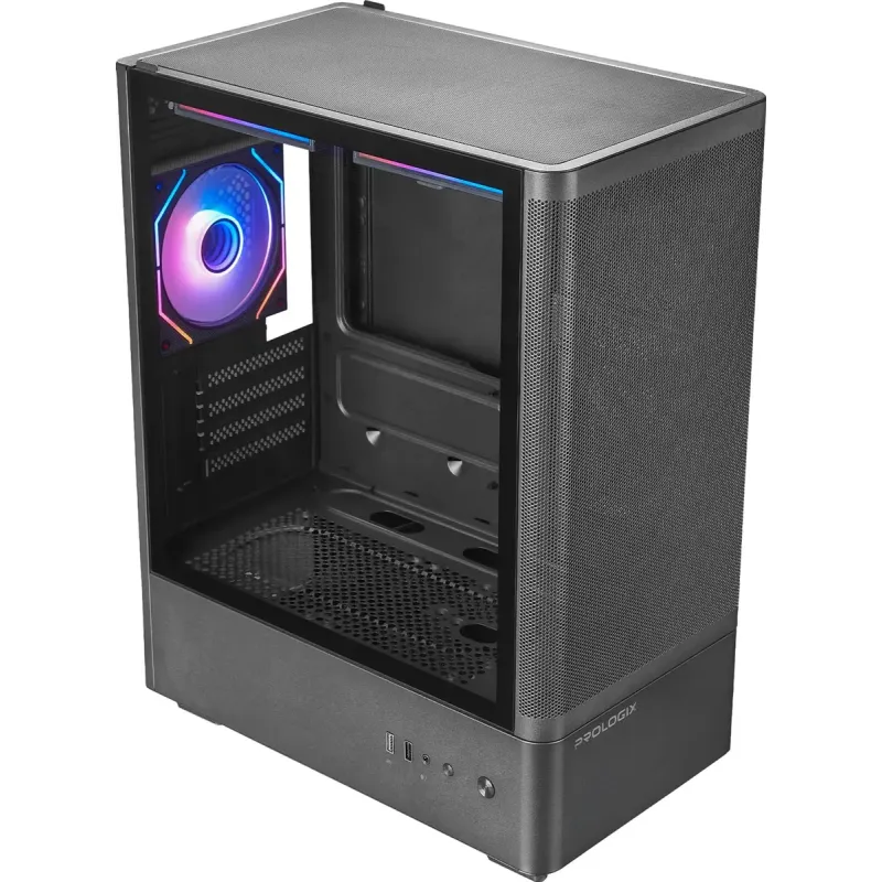 Корпус Prologix Lumi GM-01MAB Mesh Black
