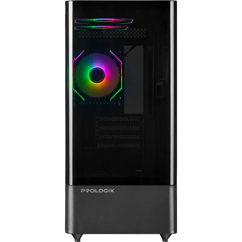 Корпус Prologix Lumi GM-01AB Glass Black