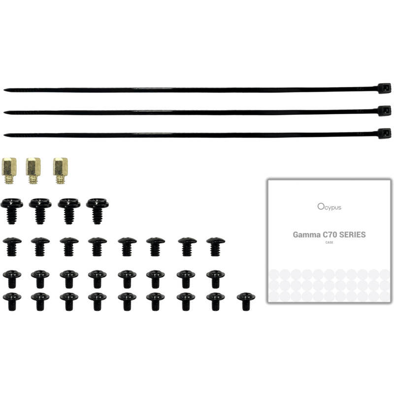 Корпус OCYPUS GAMMA-C70-BKG400XX-GL