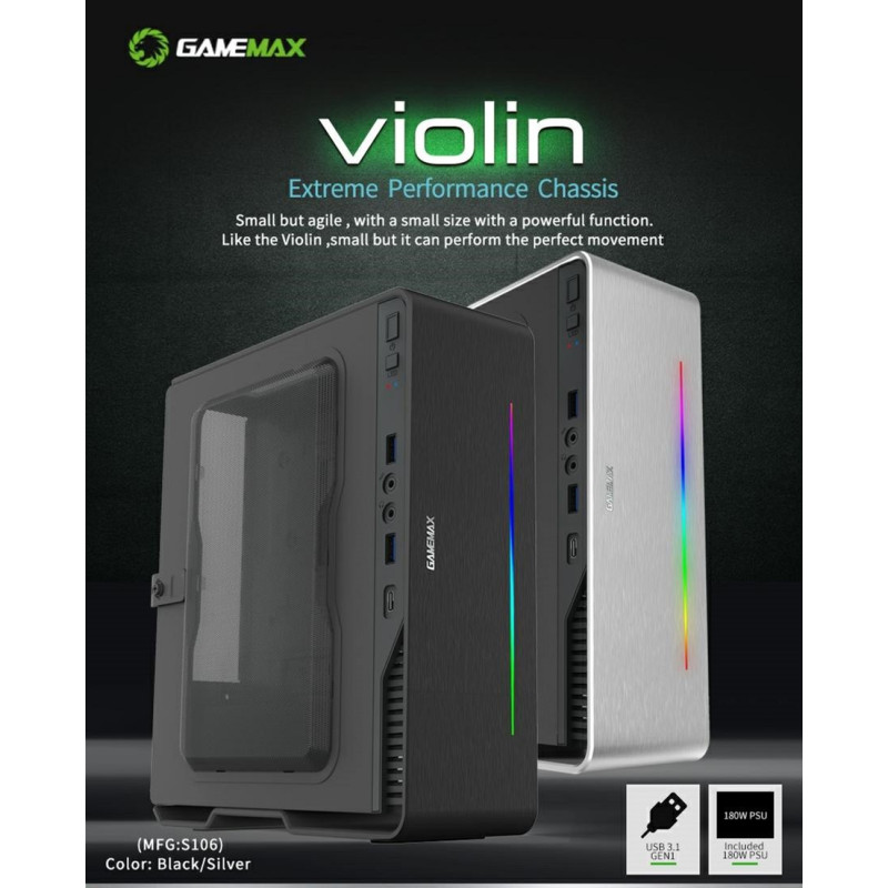 GAMEMAX Violin Silver
