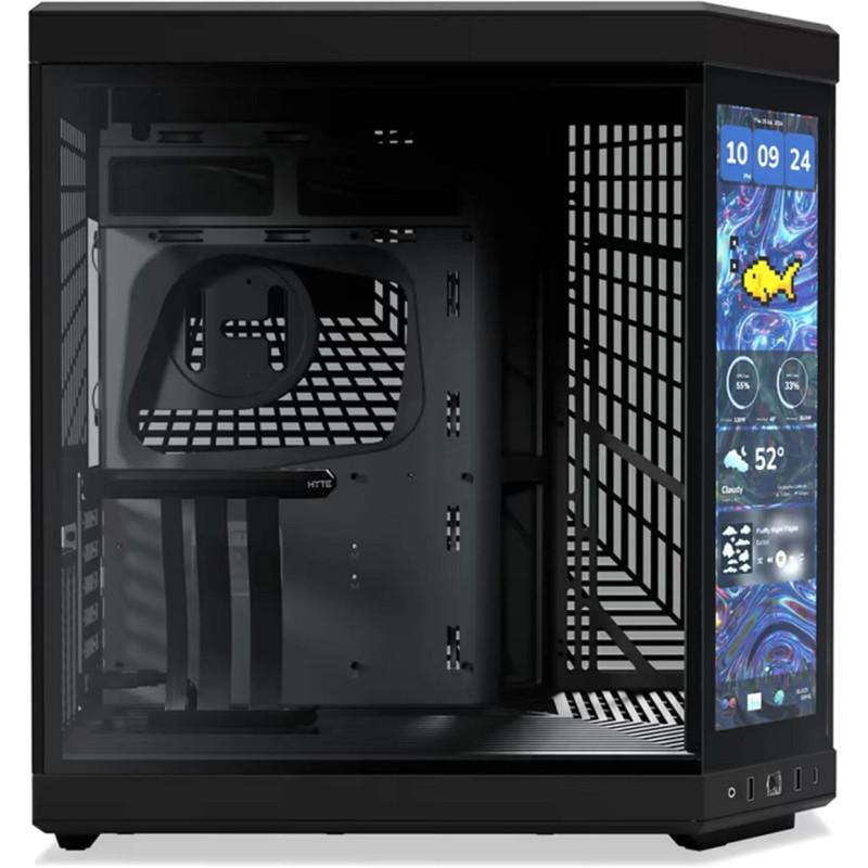 Корпус HYTE Y70 Touch Infinite Pitch Black (CS-HYTE-Y70TTI-BB)