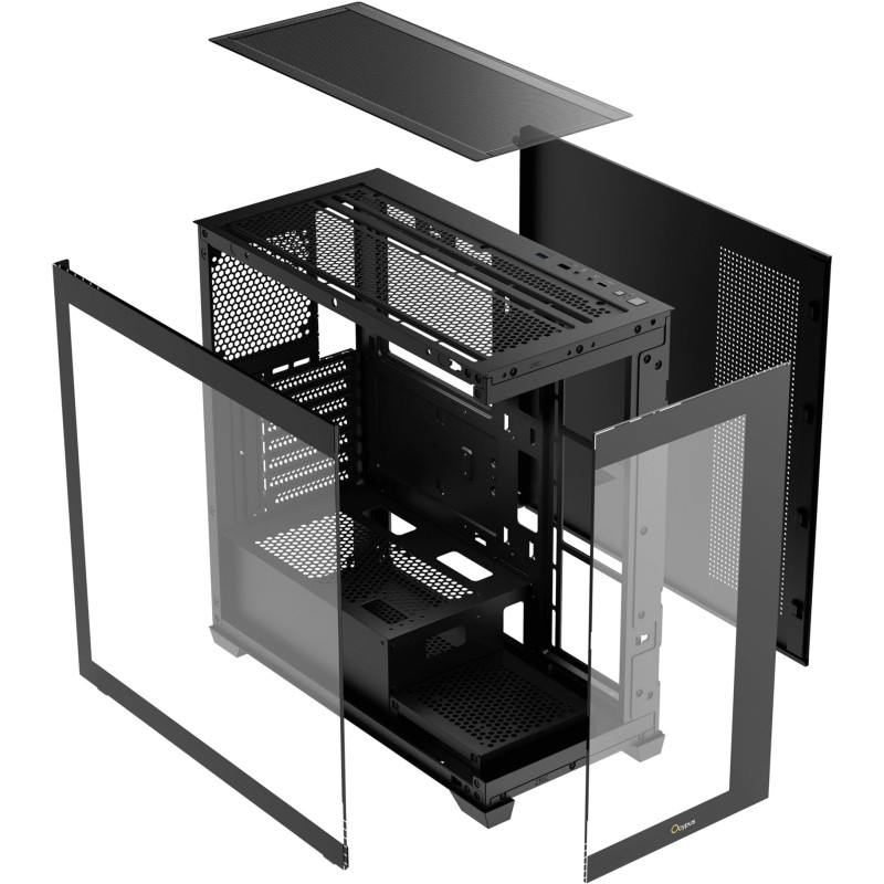 Корпус OCYPUS GAMMA-C72-BKD400XX-GL