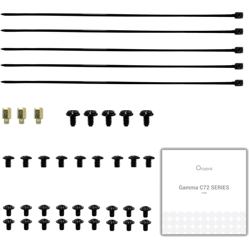 Корпус OCYPUS GAMMA-C72-BKD400XX-GL