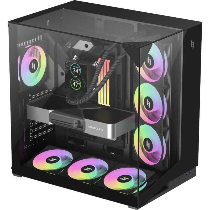 Корпус GameMax NEX C56 VC Black