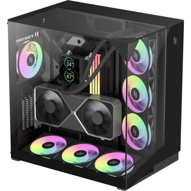 Корпус GameMax NEX C56 VC Black