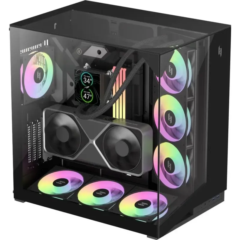 Корпус GameMax NEX C56 VC Black