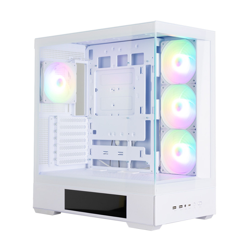 Корпус Zalman P40 DS White