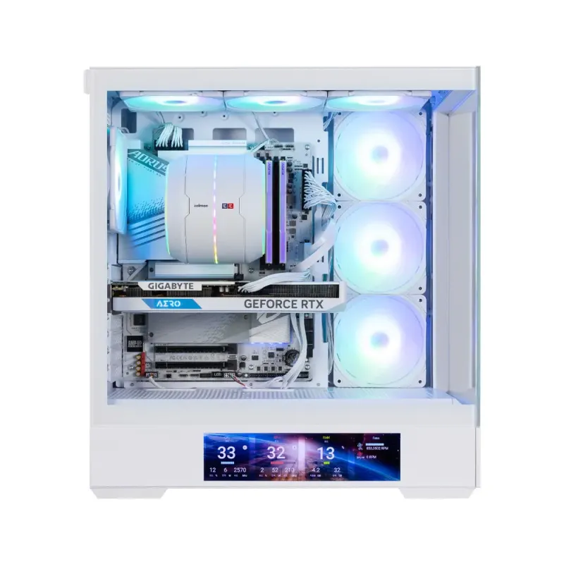 Корпус Zalman P40 DS White