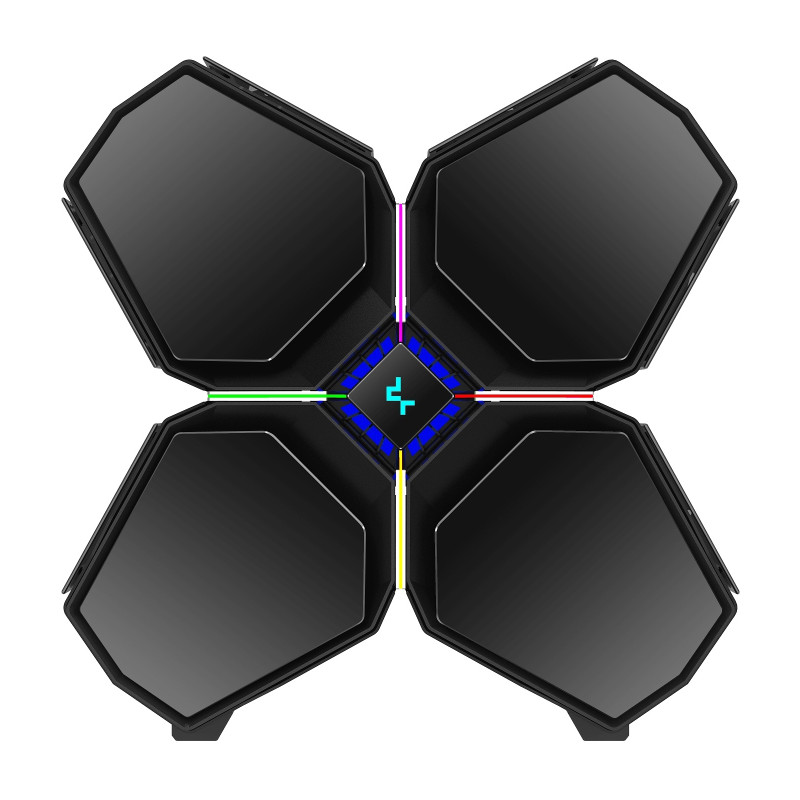 Корпус Deepcool QUADSTELLAR