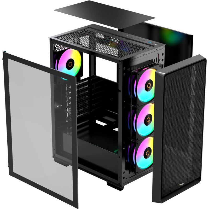 Корпус OCYPUS GAMMA-C60-BKG400XX-GL