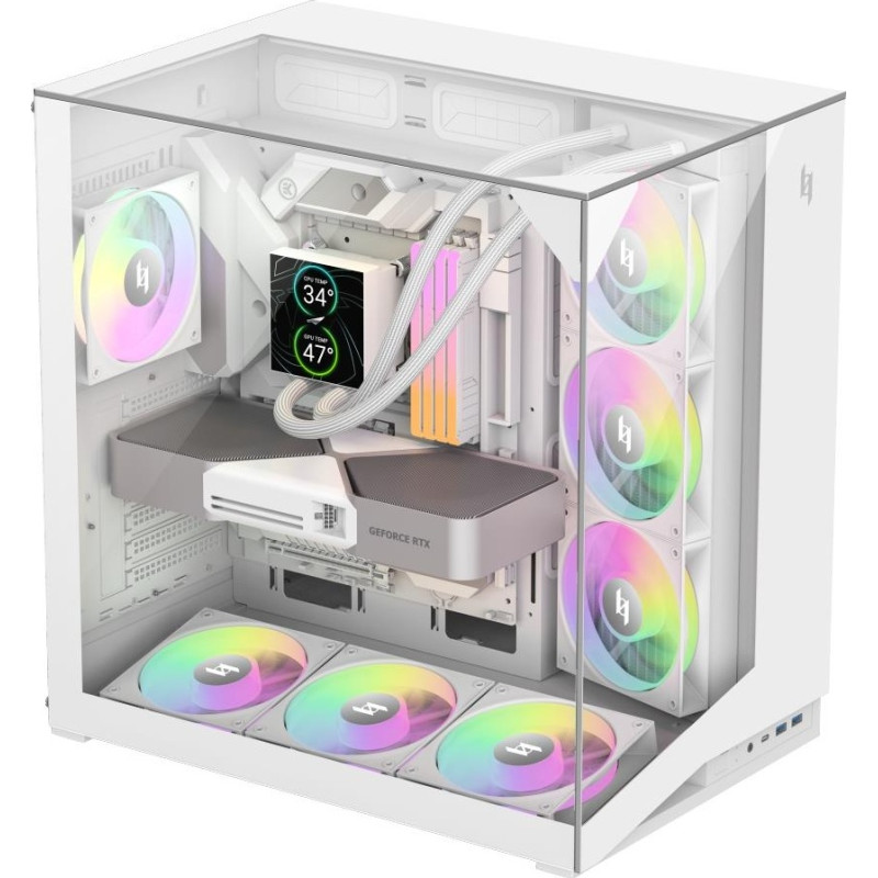 Корпус GameMax NEX C56 VC White