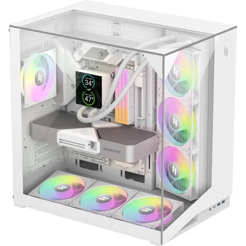 Корпус GameMax NEX C56 VC White