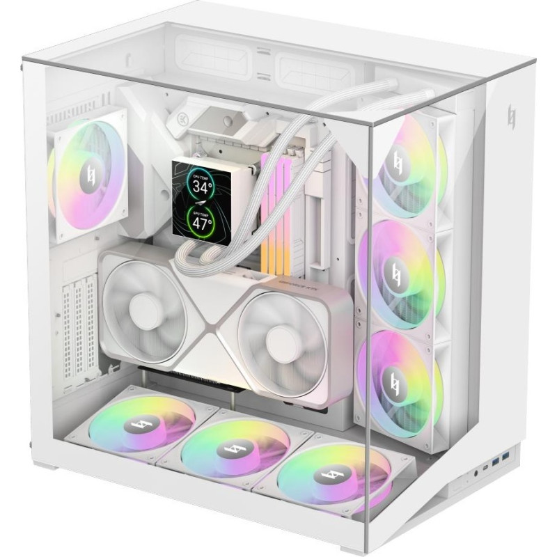 Корпус GameMax NEX C56 VC White