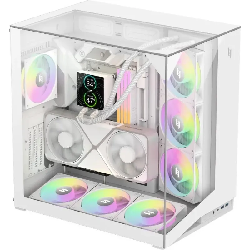 Корпус GameMax NEX C56 VC White