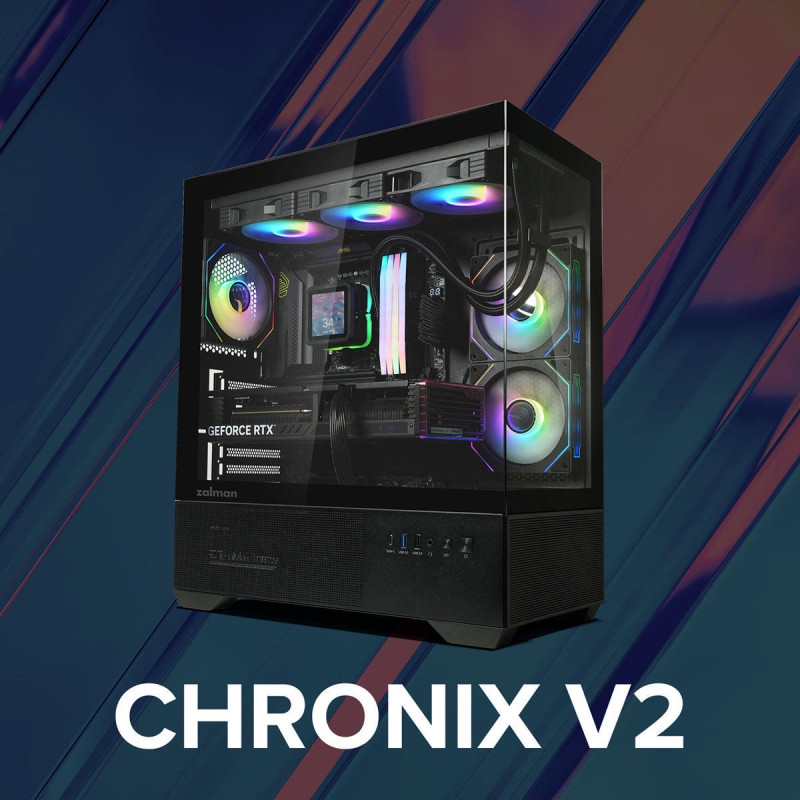 Корпус Zalman Chronix Black (CHRONIXV2BLACK)