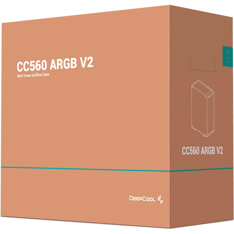 Корпус Deepcool CC560 ARGB V2 (R-CC560-BKTAA4-G-2)