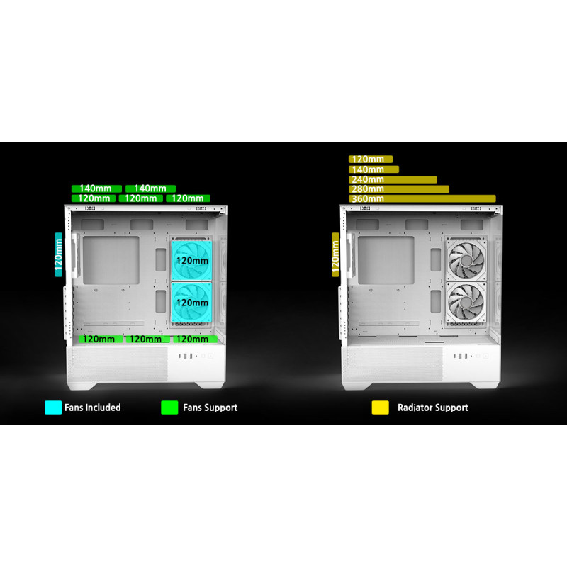 Корпус Zalman Chronix White (CHRONIXV2WHITE)