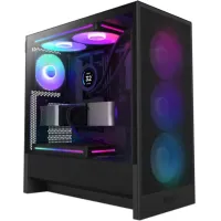 Корпус NZXT H5 Flow RGB Black (CC-H52FB-R1) без БП