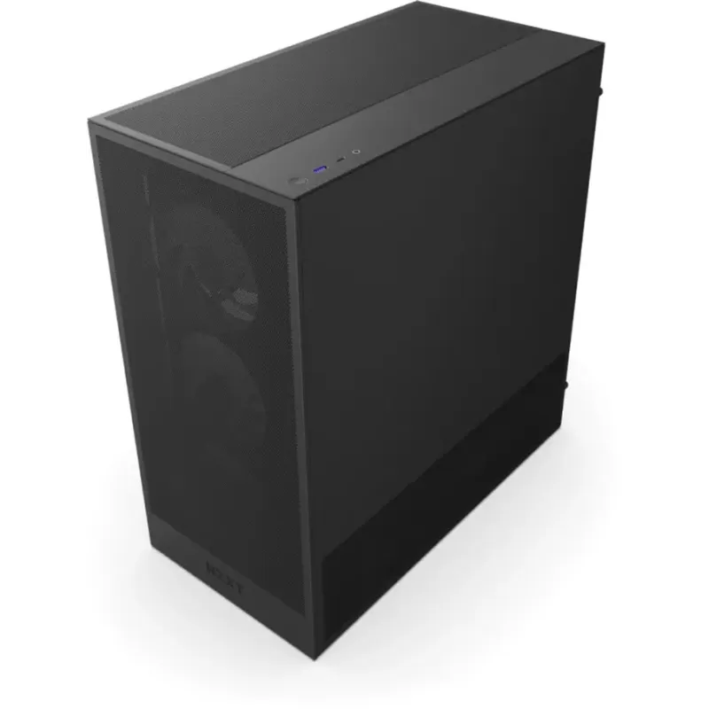 Корпус NZXT H5 Flow RGB Black (CC-H52FB-R1) без БП