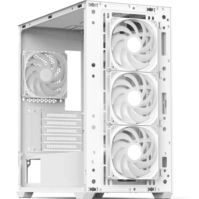 Корпус AeroCool D302A-G-WT-v1 (ACCS-DS04043.21) White без БП