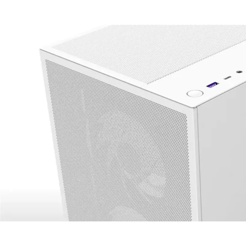 Корпус NZXT H5 Flow RGB White (CC-H52FW-R1) без БП