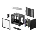 Корпус DeepCool CG330 Mesh 3F Black (R-CG330MESH-BKANM3-G)
