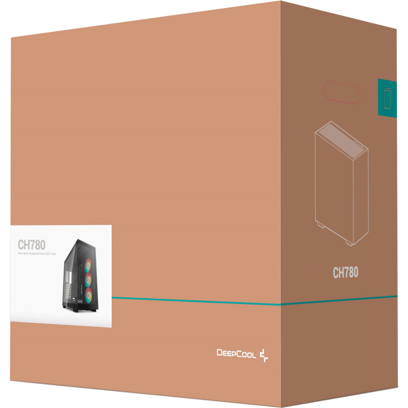 Корпус Deepcool CH780 Black (R-CH780-BKADE41-G-1)