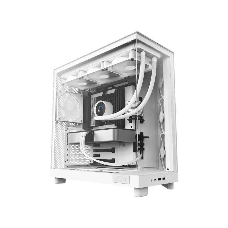 Корпус NZXT H6 Flow White (CC-H61FW-01)