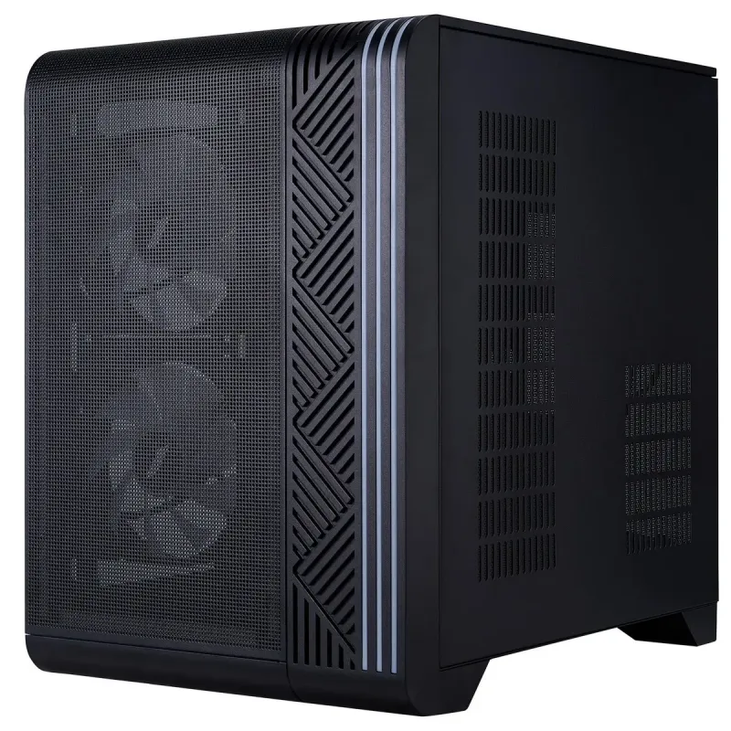 Корпус 1stPlayer VT5-BK-3F7 Black