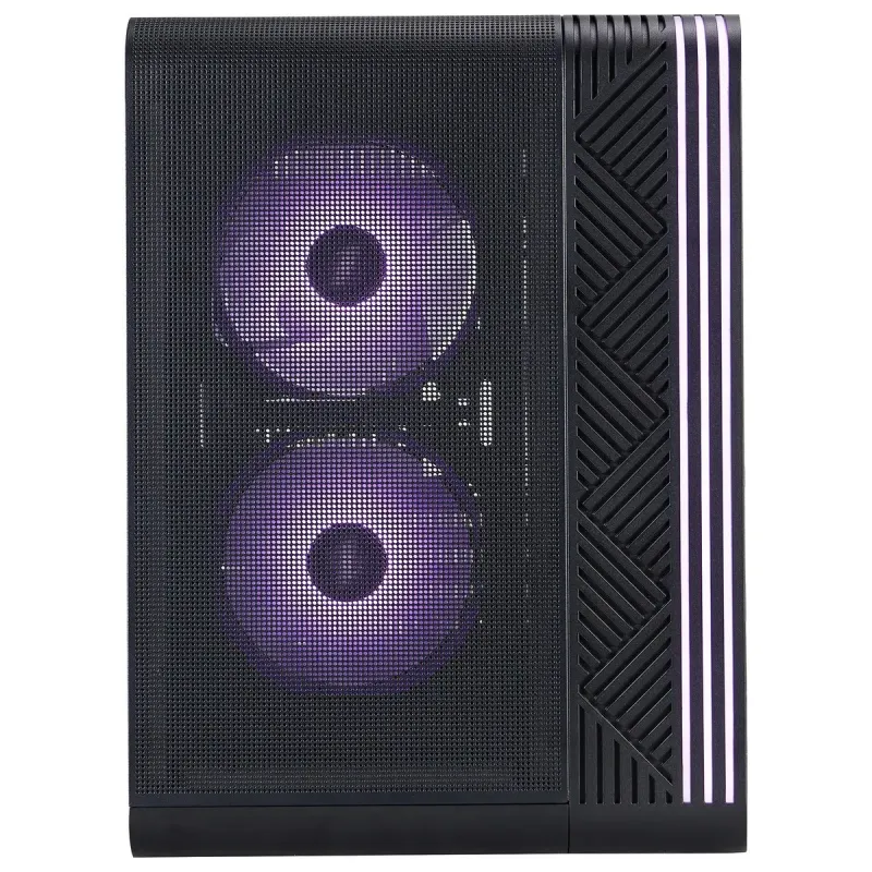 Корпус 1stPlayer VT5-BK-3F7 Black