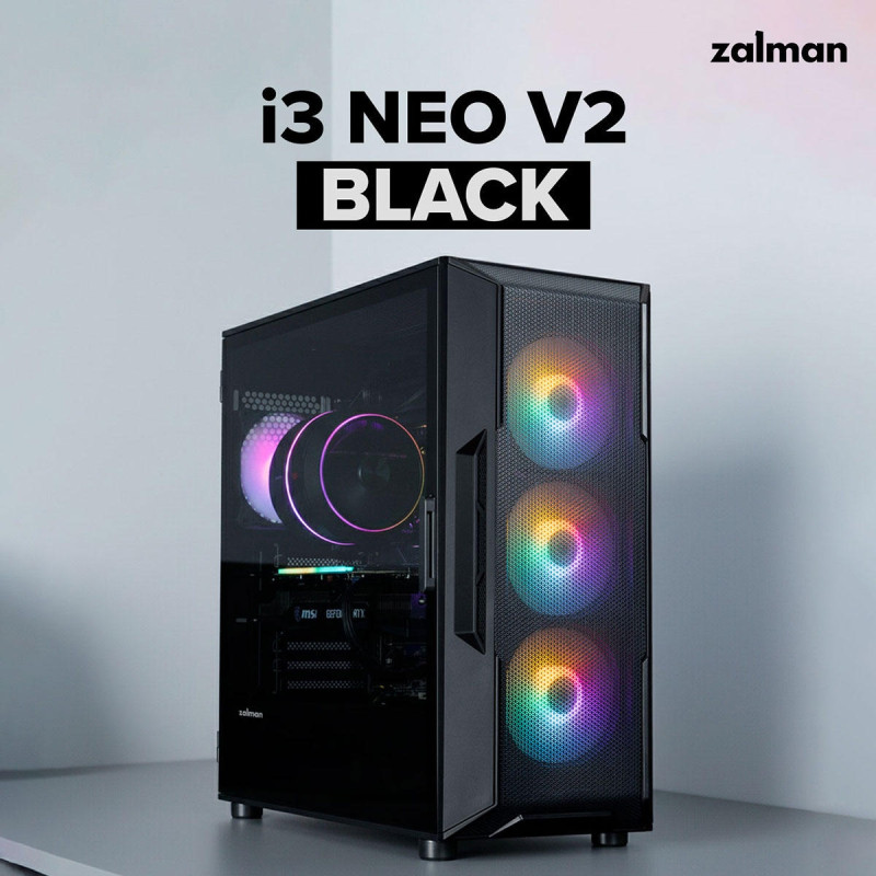 Корпус Zalman i3 NEO Black (I3NEOV2BLACK)